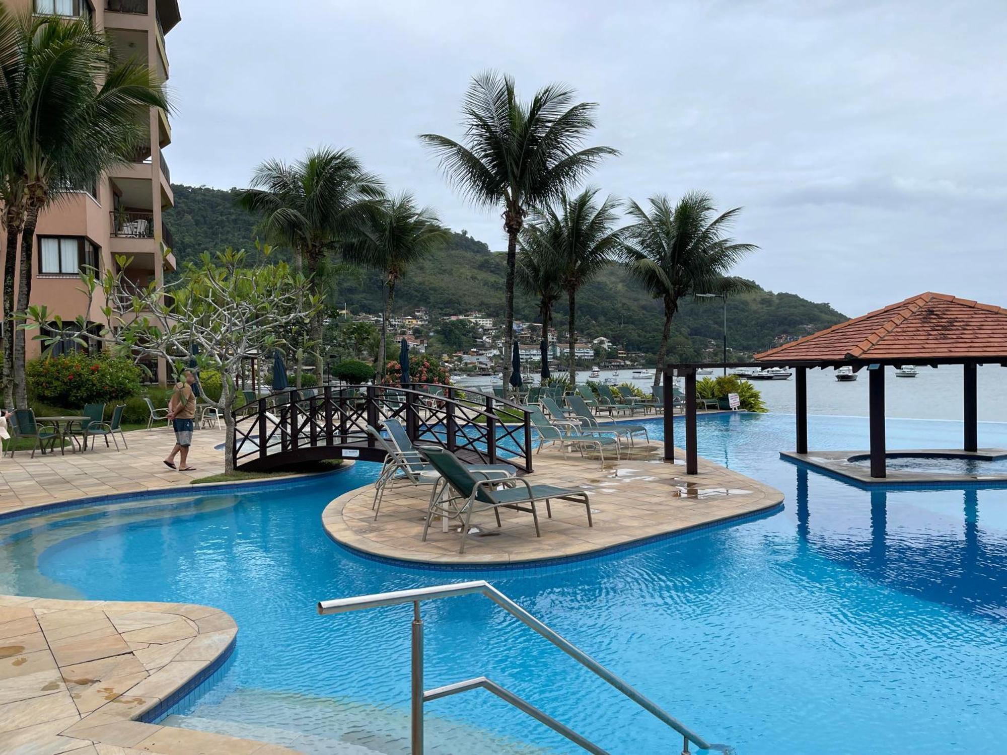 Piscina, Mar E Estilo Em Angra Dos Reisアパートメント エクステリア 写真